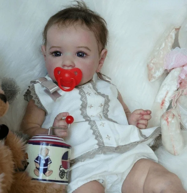 Real Looking Lifelike 12'' Sofia Realistic Cute Silicone Mini Reborn Baby Doll Girl By Dollreborns® 2023