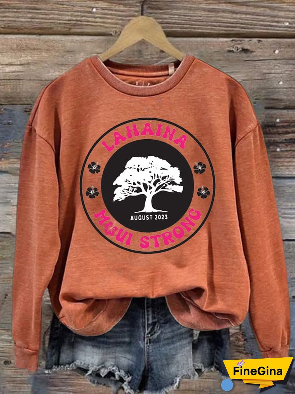 Women's Maui Strong Print Sweatshirt