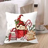 Christmas Gnome-11CT Stamped Cross Stitch Pillowcase 45*45cm/17.72*17.72in