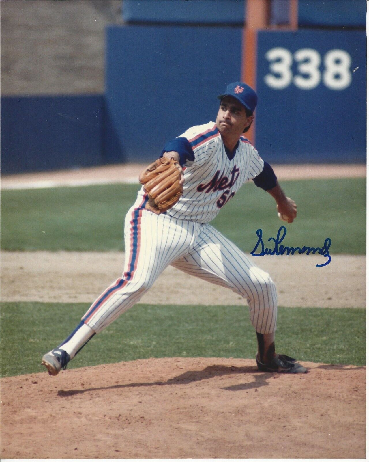 Sid Fernandez Autographed 8x10 New York Mets#S749