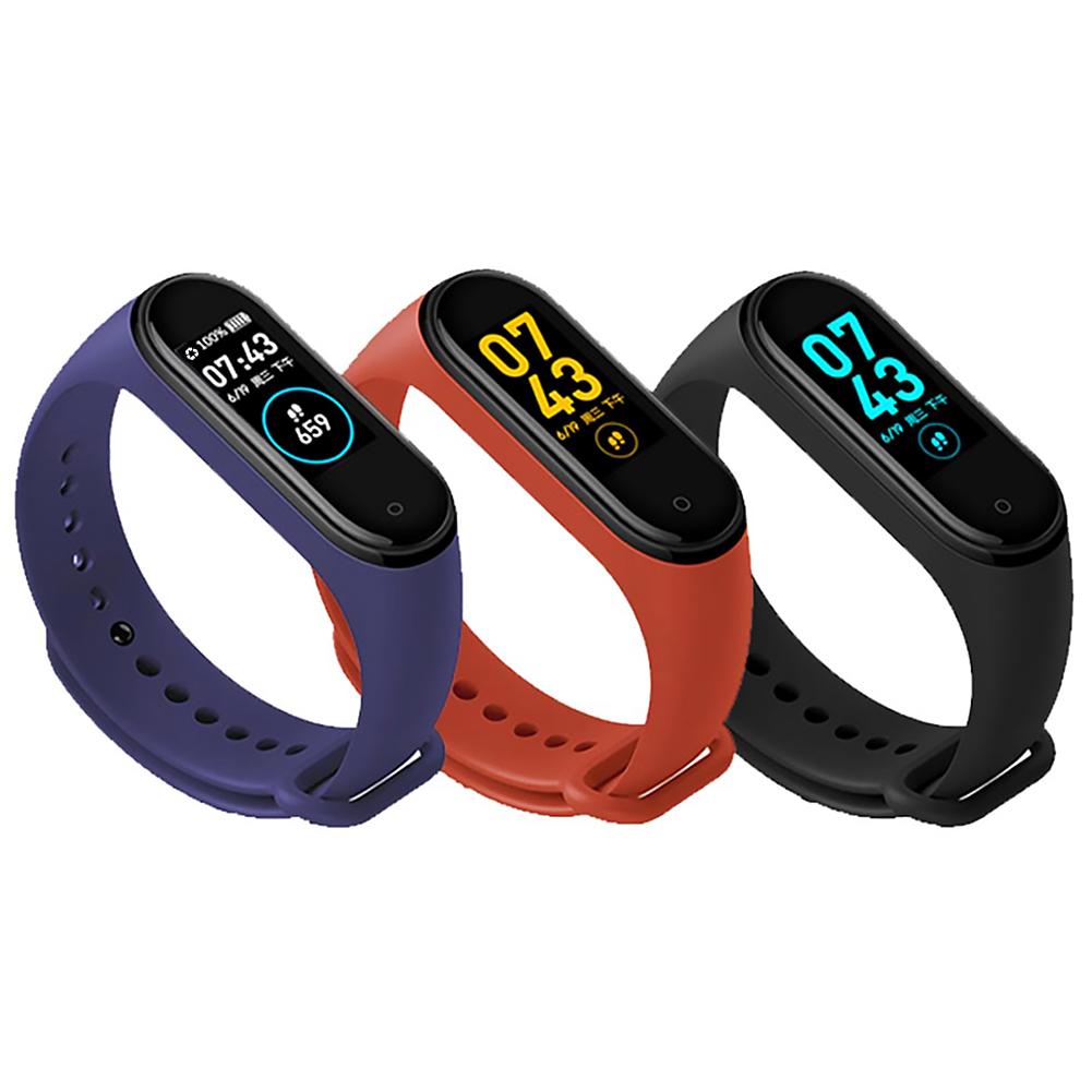 

M4 Smart Band Fitness Tracker Bracelet Heart Rate Blood Pressure Monitor, Black, 501 Original