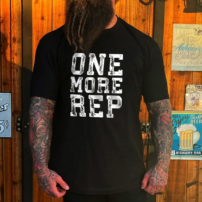 Livereid One More Rep Print Men's T-shirt - Livereid