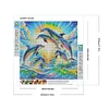 Diamond Painting-DIY Full Round Drill Dolphin