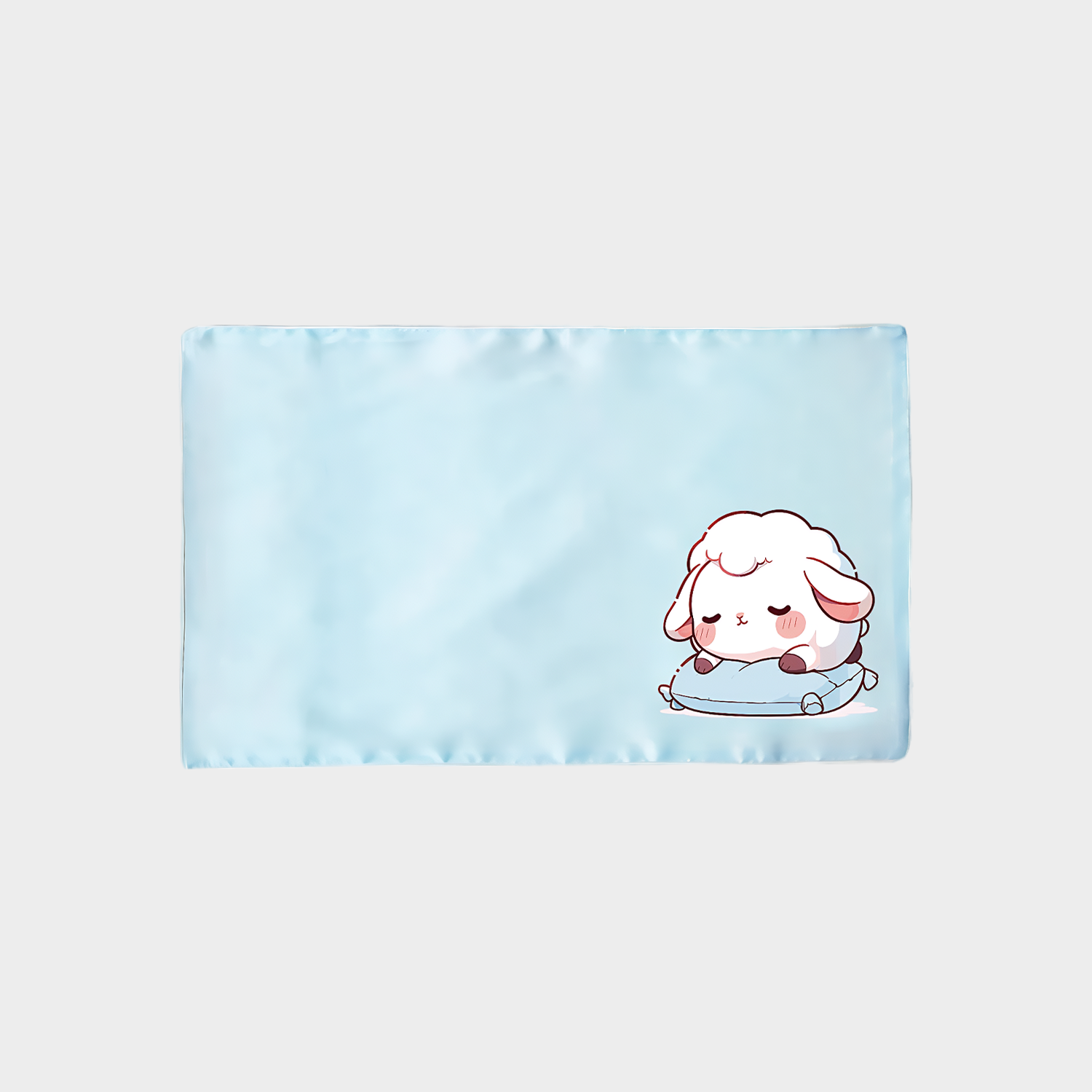 Baby ＆ Toddler Silk Pillowcase Cute Cartoon Sheep for Seasons REAL SILK LIFE