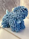 Chenille Dog Hand Towel Fluffy and Soft Decorative Puppy Towels Highly Sorbent Microfiber Multipurpose for Bathroom Kitchen Washstand