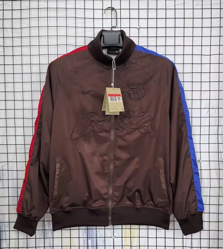 25/26 Barcelona Retro Windbreaker