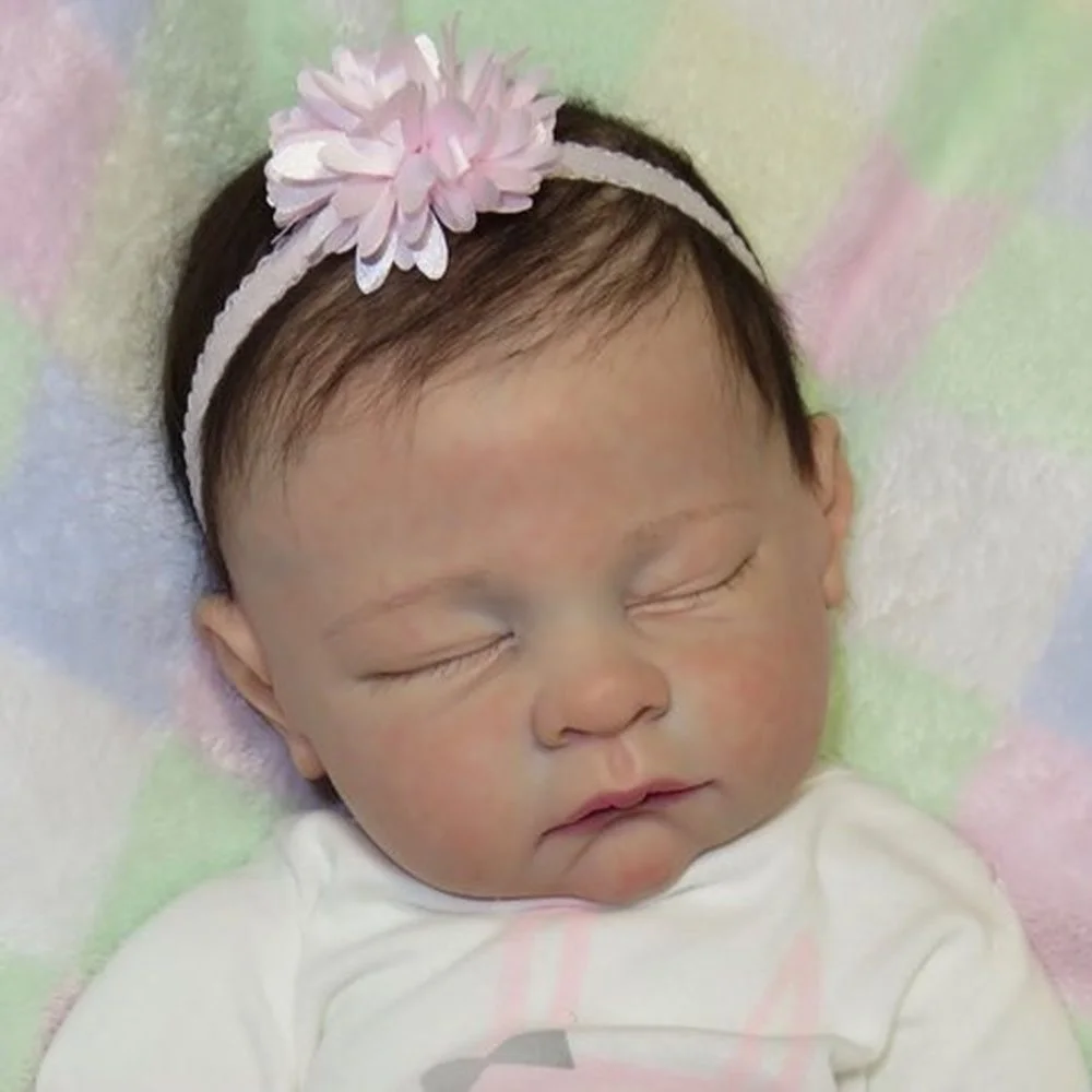 17''eborn Andi Newborn Baby Girl Doll