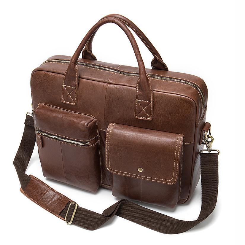 Mens Business Large Capacity Durable Briefcase