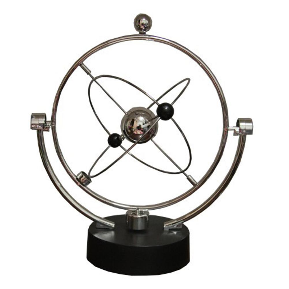 

Kinetic Orbital Revolving Gadget Perpetual Motion Desk Art Toy Office Decor, 501 Original