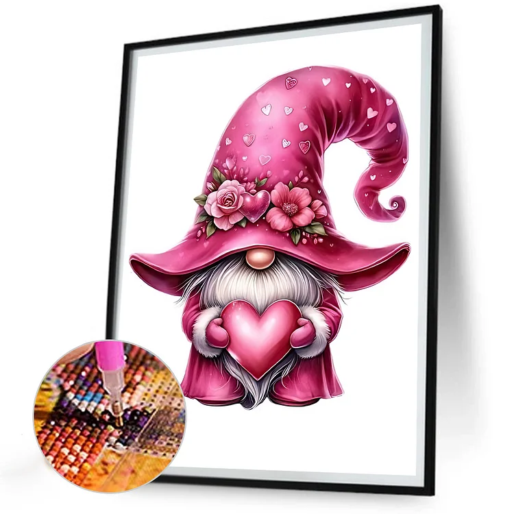 Gnome Santa Love Heart Paint By Number For Adults Canvas Arts And Crafts  For Adults Wall Art Mother's Gift Wholesale 2023 HOT - AliExpress