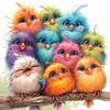Diamond Painting-5D Full Round Drill Birds