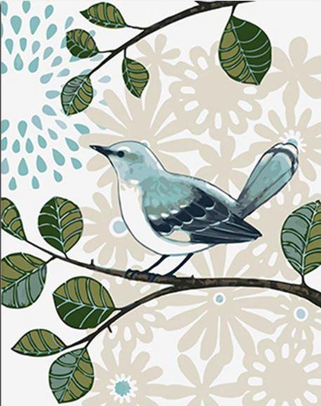 

Blue Bird – Paint By Numbers - 40*50CM, 501 Original