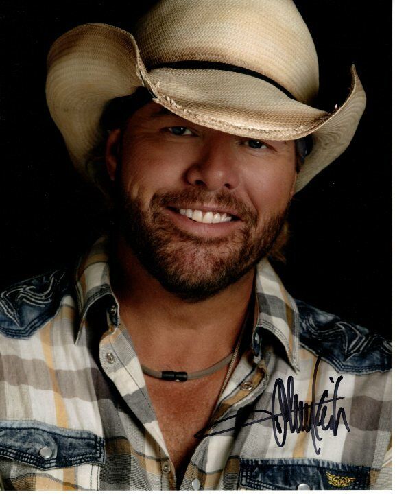 TOBY KEITH signed autographed 8x10 Photo Poster painting