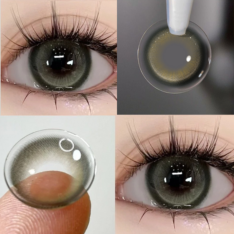 【NEW】Jellyfish Gaze Brown Colored Contact Lenses