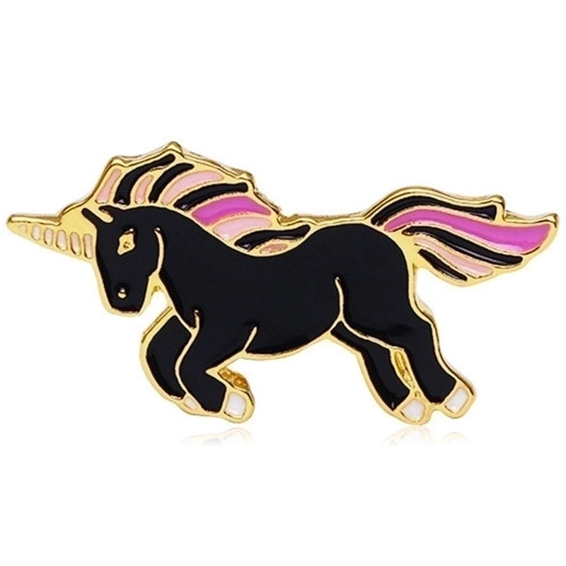 Cartoon Style Cute Cowboy Style Animal Alloy Stoving Varnish Plating Kid’s Unisex Brooches Collar Pin
