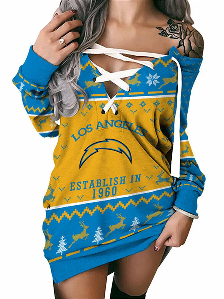 Los Angeles Chargers
Limited Edition Lace-up Sweatshirt