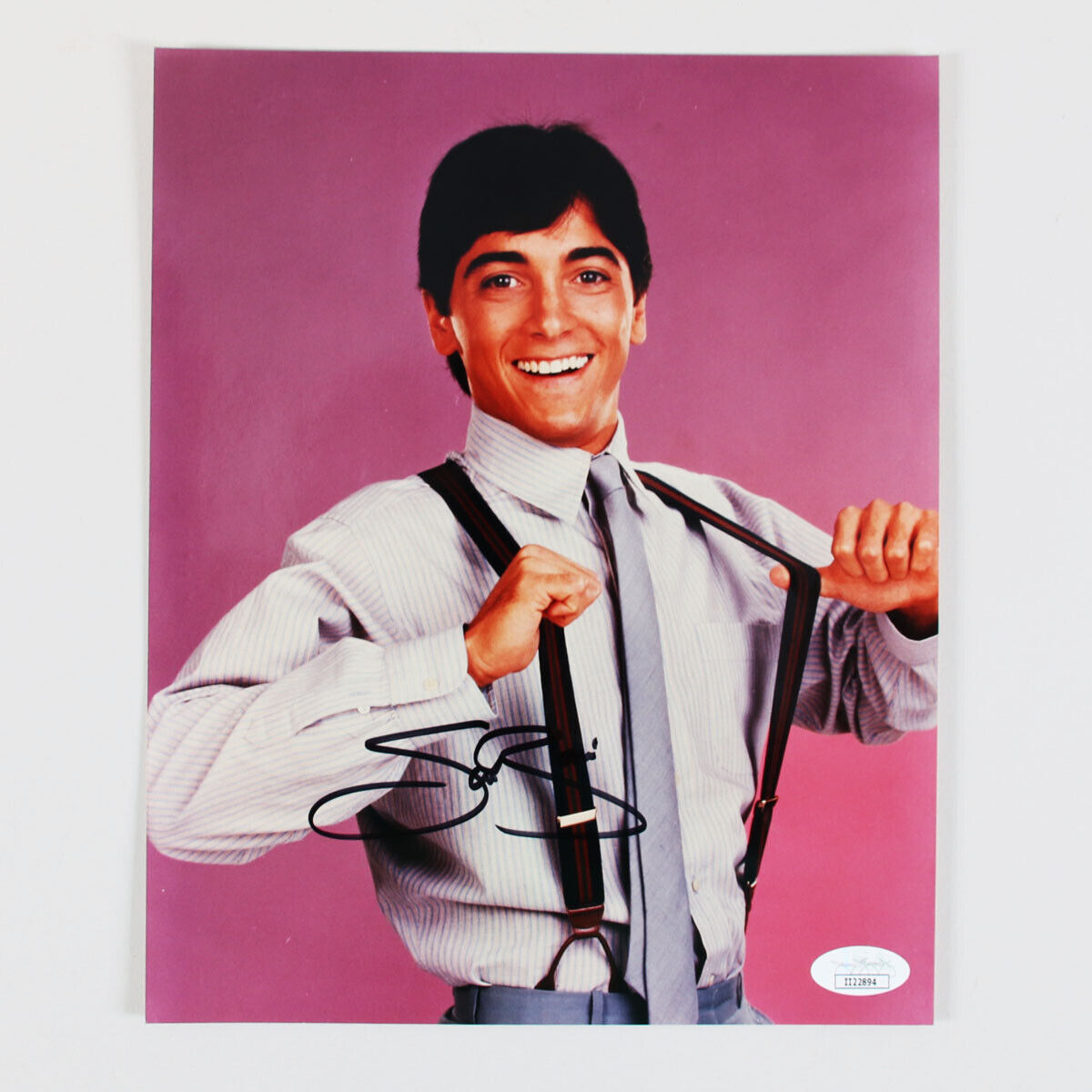 Scott Baio Signed Photo Poster painting 8x10 - COA JSA