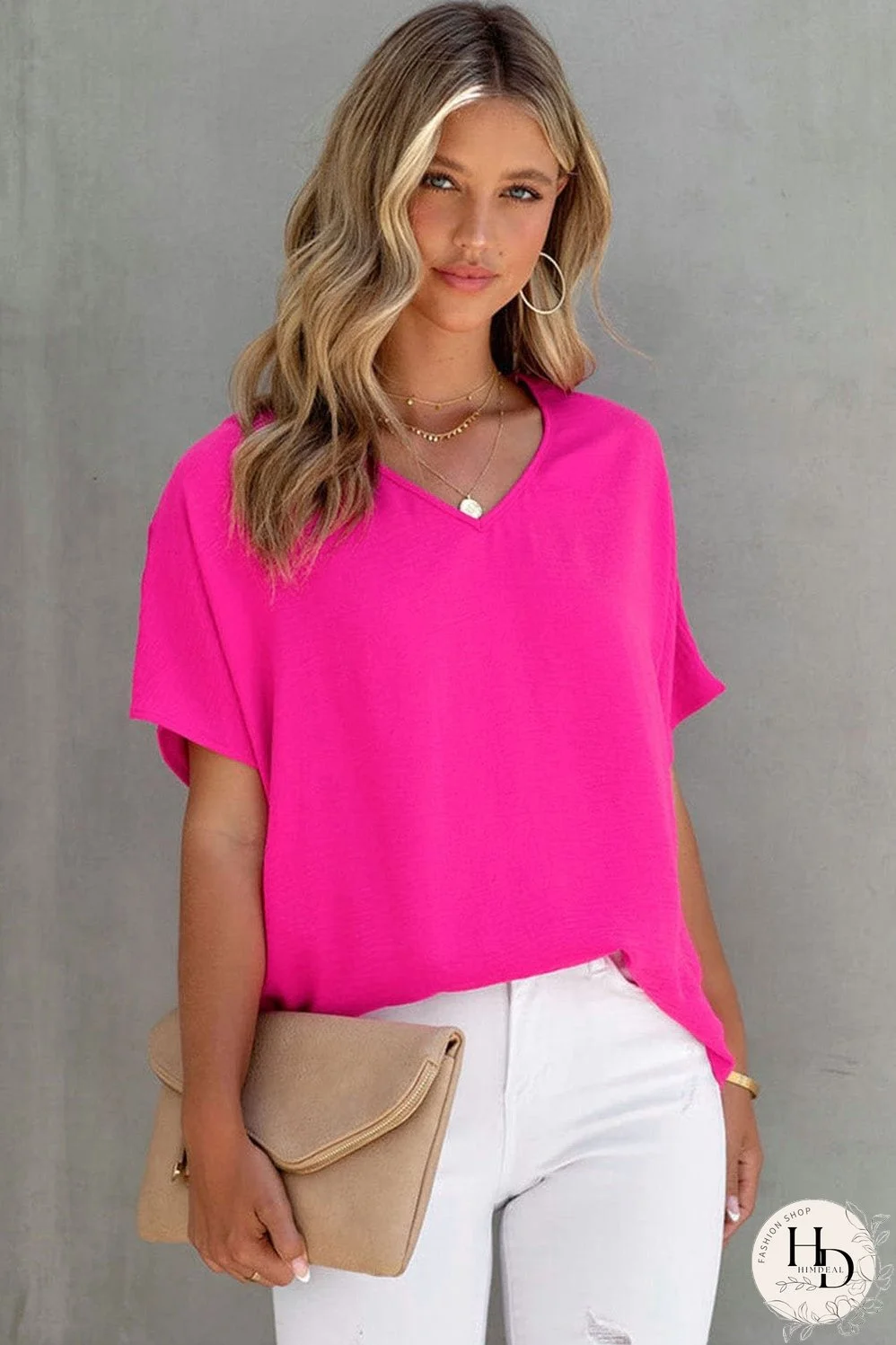 Versatile Pink Top