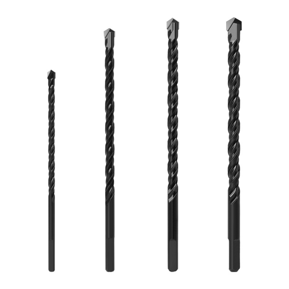 

4pcs Cross Hex Tile Drill Bits Set Stone Glass Ceramic Concrete Hole Opener, 501 Original