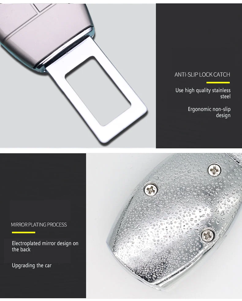 Metal Extend Car Seat Belt Buckle