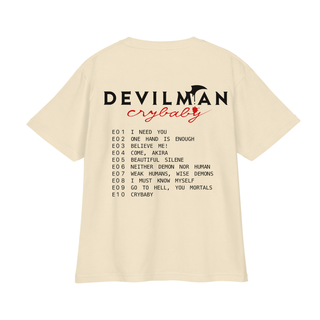 "Akira & Ryo - Devilman Crybaby" Oversize T-Shirt