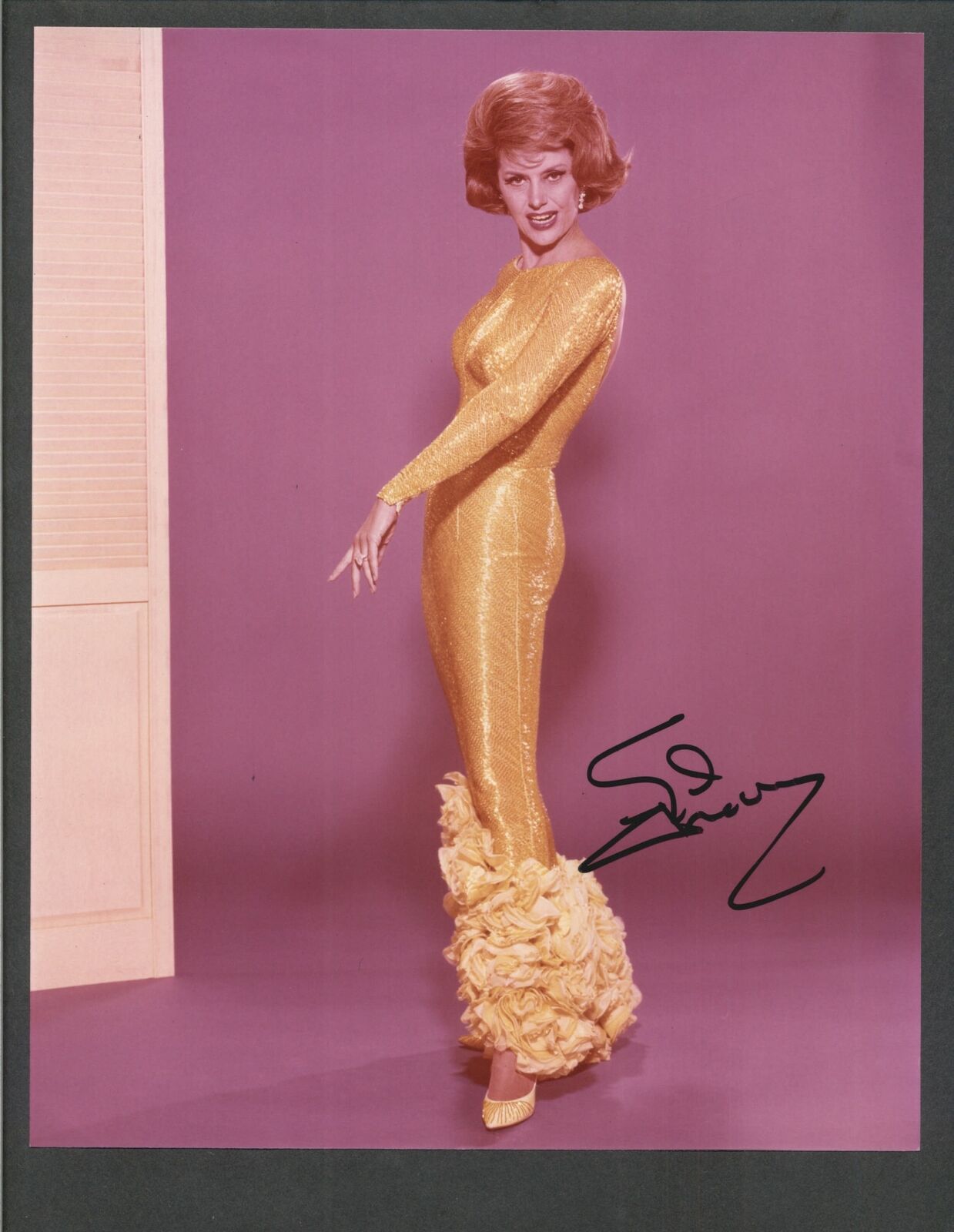 Cyd Charisse - Signed Autograph Color 8x10 Photo Poster painting - Singin' In the Rain