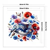 Bird Teacup-14CT Counted Cross Stitch Kit(40x40cm)