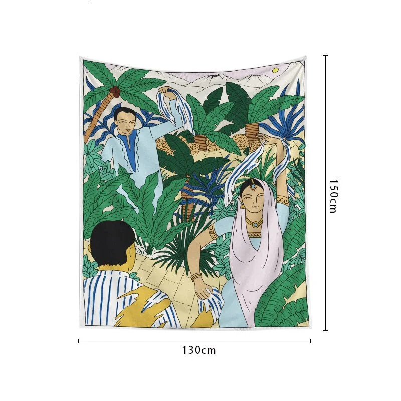 Wall Hanging Tapestry 3D Printed For Home Throw Rug Blanket Yoga Mat Carpet Home Decor Wall Cloth Mandala Hippie Decoration