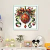 Christmas Decorations-11CT Stamped Cross Stitch 40*40cm