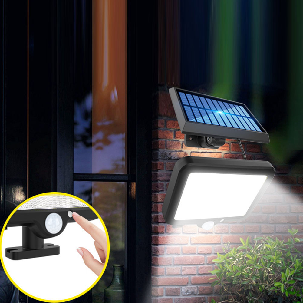 

LED Solar Wall Light 3 Modes Waterproof Motion Sensor Lighting for Pathway, 501 Original