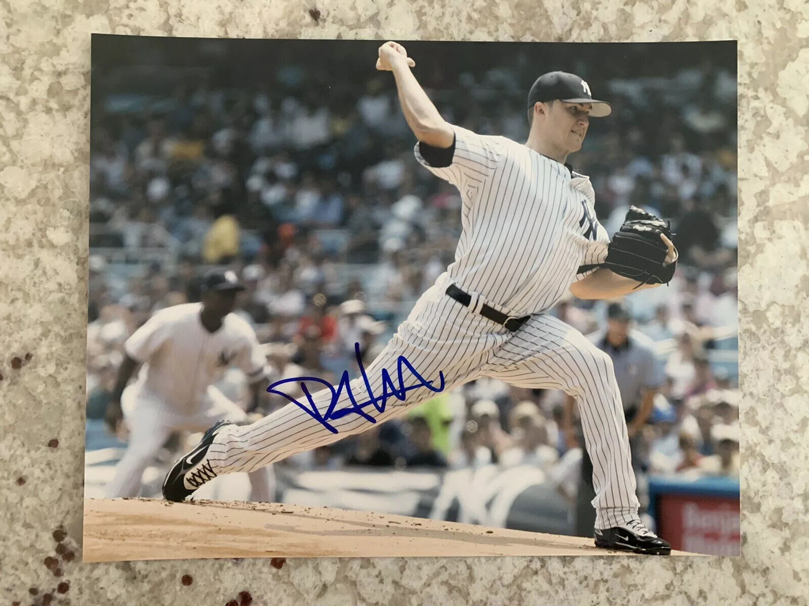 Phil Hughes Signed New York Yankees 8x10 Photo Poster painting