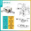 Precision micro-adjustment XY axis displacement platform, stainless steel LBX/LBY-40/50/60/70/80/100 manual slide