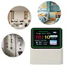 Smart WiFi Weather Forecast Station Clock with Temperature Humidity Display Date Weather Digital Clock Station for Kitchen Bathroom Office Bedroom Home