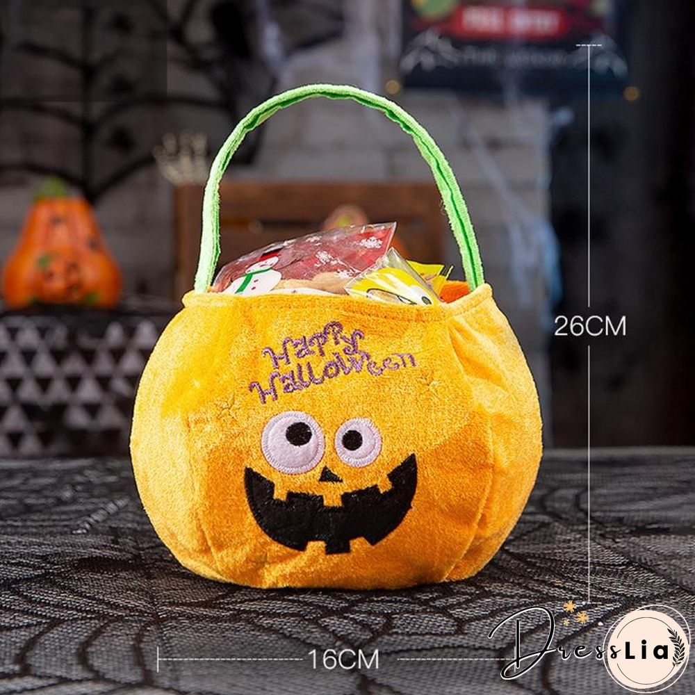 Halloween Candy Bag Gifts Bag Party Favors Storage Pouch Protable Handbag