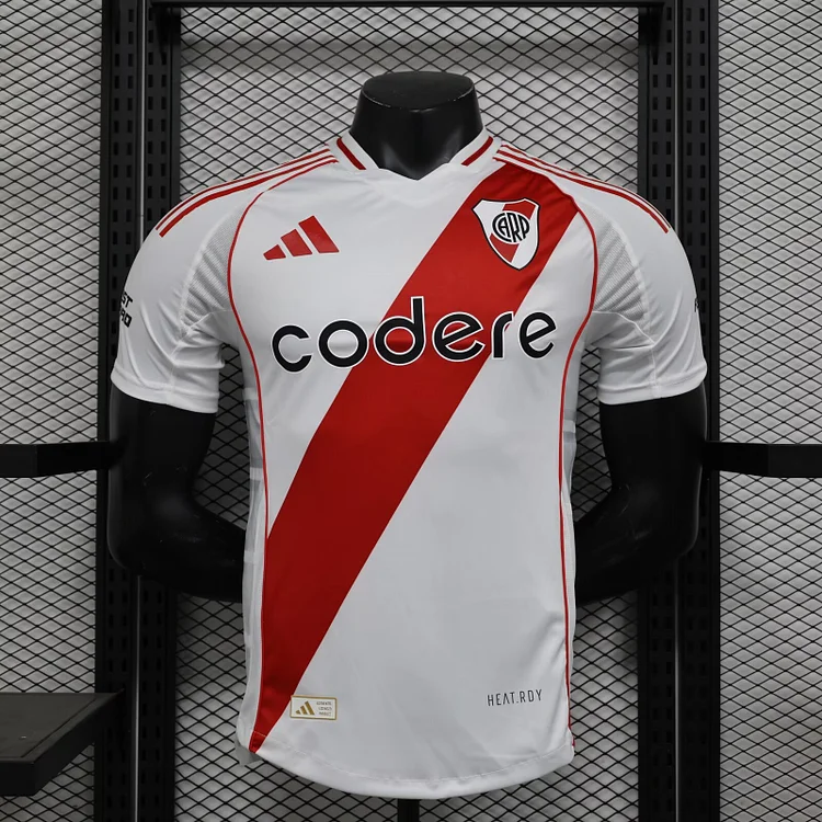 2024/2025 Player Version River Plate Home Football Shirt 1:1 Thai Quality