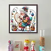 Weird Sewing Granny-11CT Stamped Cross Stitch 40*40cm/15.75*15.75in tapestrymarket