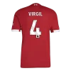 VIRGIL #4 Liverpool Home Authentic Soccer Jersey 2025/26