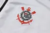 Joyfball 2025/2026 Corinthians Long Zipped Jacket White Inkjet Football Jersey 1:1 Thai Quality 