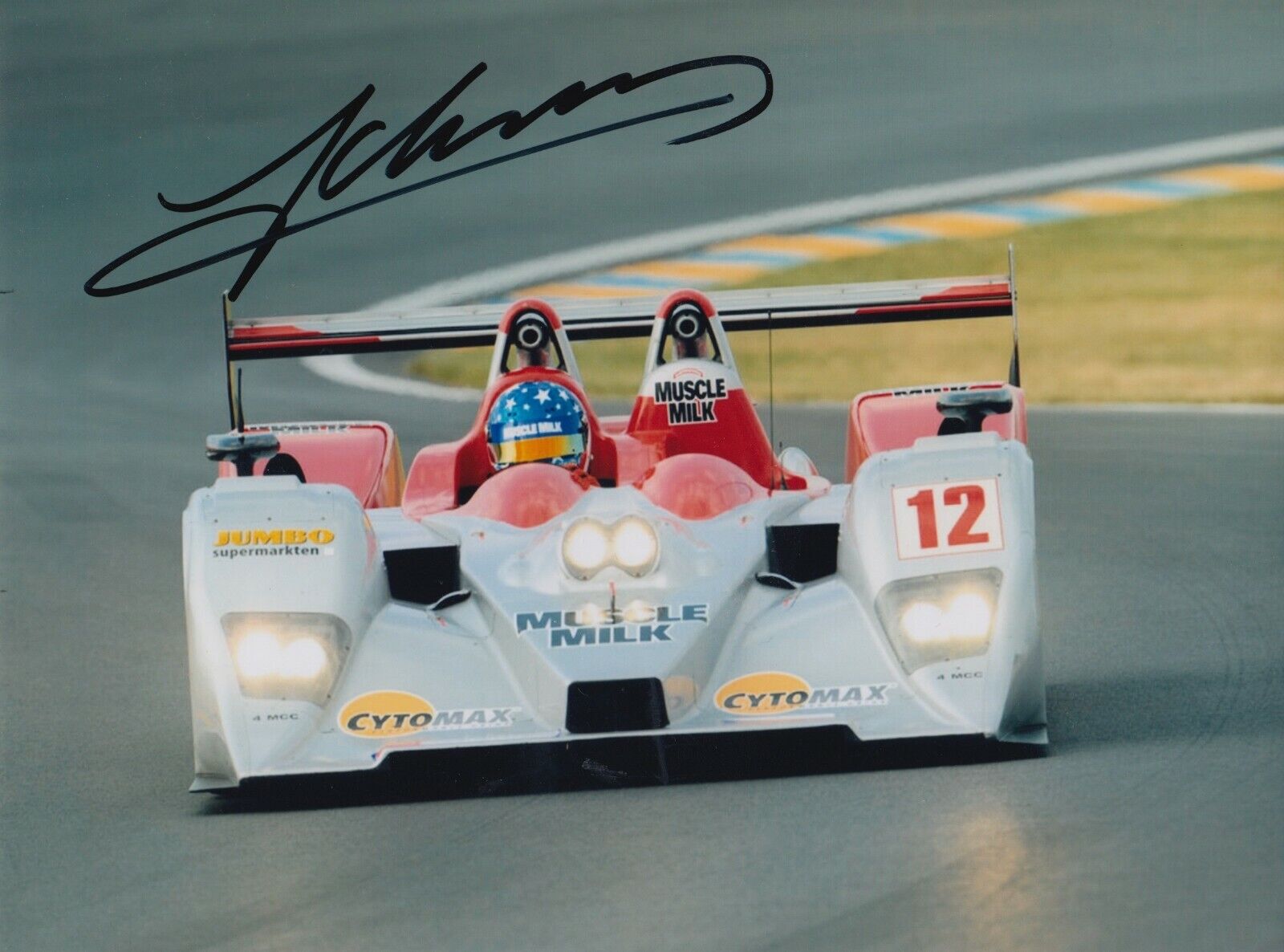 Jan Lammers Hand Signed 8x6 Photo Poster painting - Le Mans Autograph.