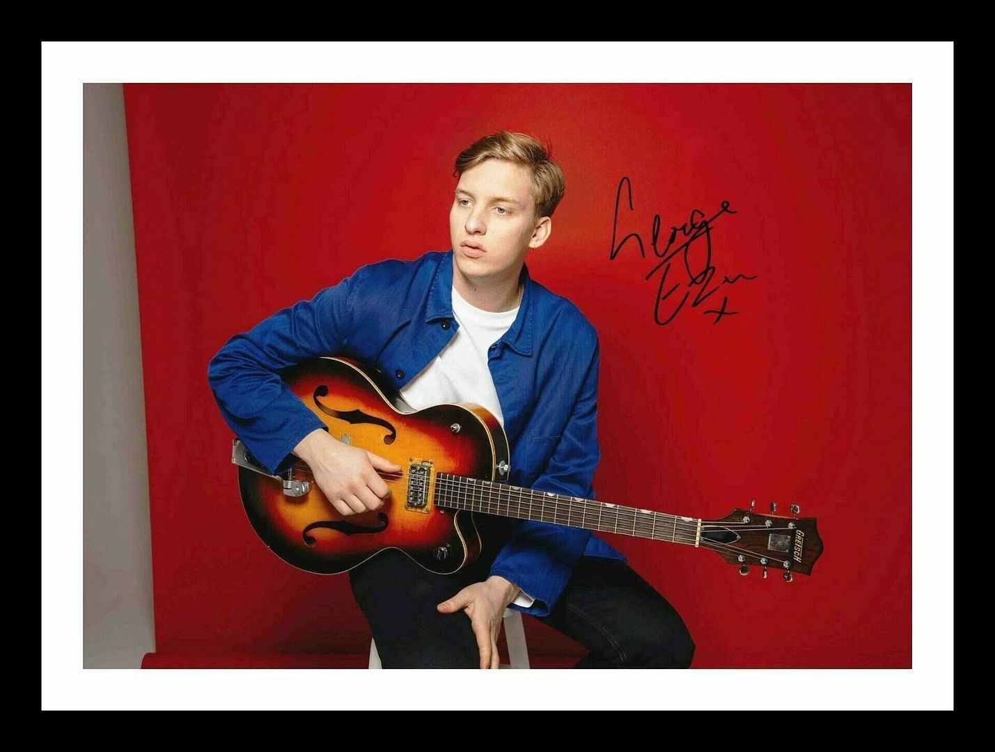 George Ezra Autograph Signed & Framed Photo Poster painting 3