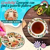 8pcs Full Drill DIY Gem Art Diamond Painting Set Halloween(Pumpkin Ghost)