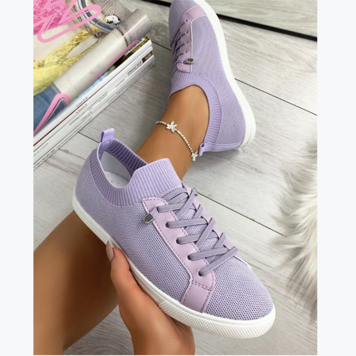 Women's Breathable Elastic Band Casual Shoes