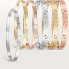 CARTIER LOVE BRACELET, SMALL MODEL