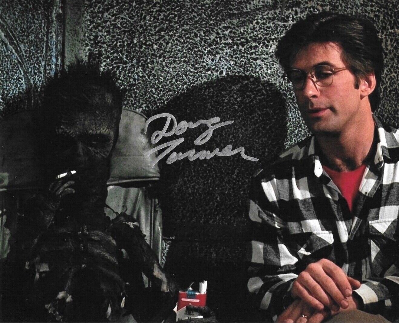 * DOUG TURNER * signed 8x10 Photo Poster painting * BEETLEJUICE * CHARMAN * HARRY * PROOF * 1