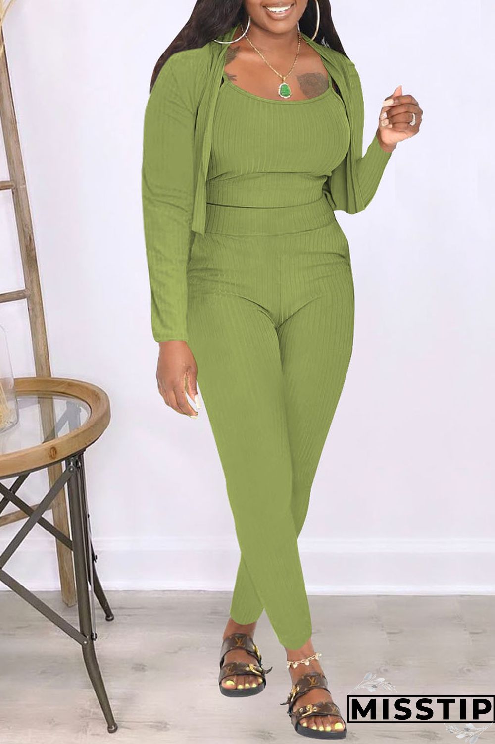 Black Casual Solid Patchwork Long Sleeve Two Pieces