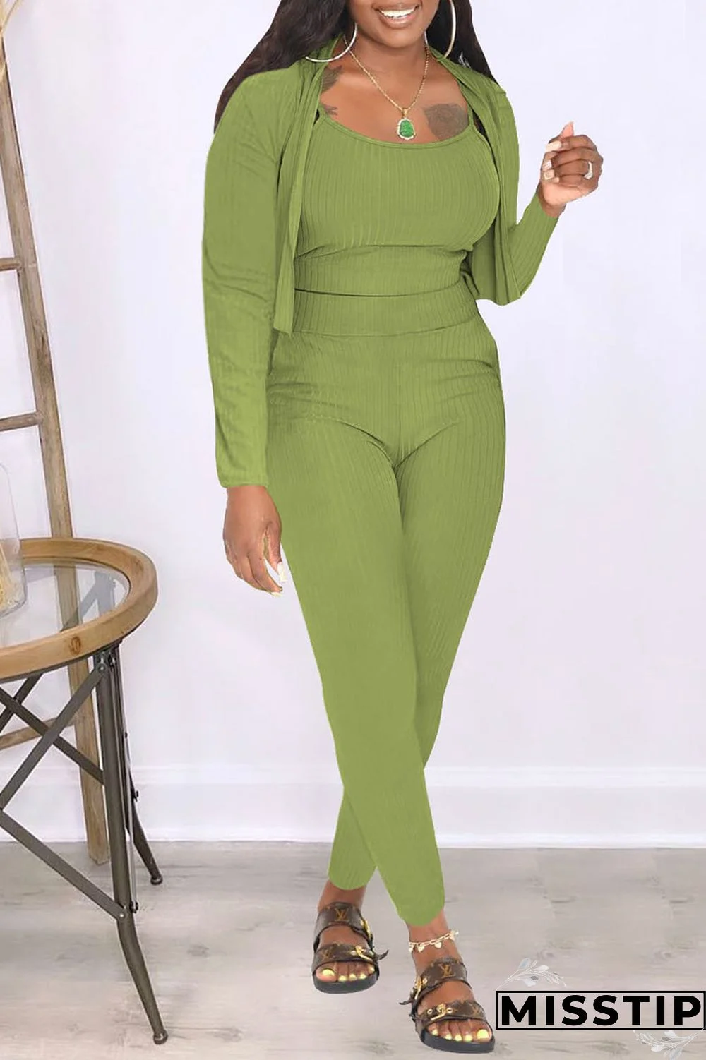 Black Casual Solid Patchwork Long Sleeve Two Pieces