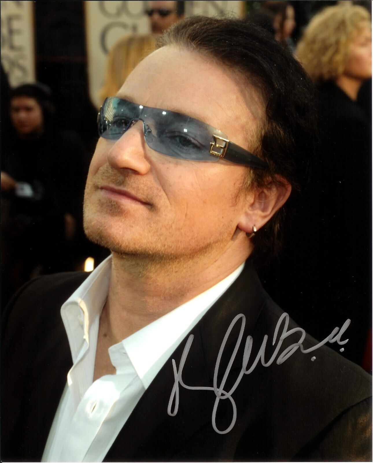 BONO - U2 Autographed Signed 8x10 Reprint Photo Poster painting !