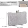 BAIGIO Damen Abendtasche Clutch Tasche Elegant Handtasche mit Strass fur Party Hochzeit