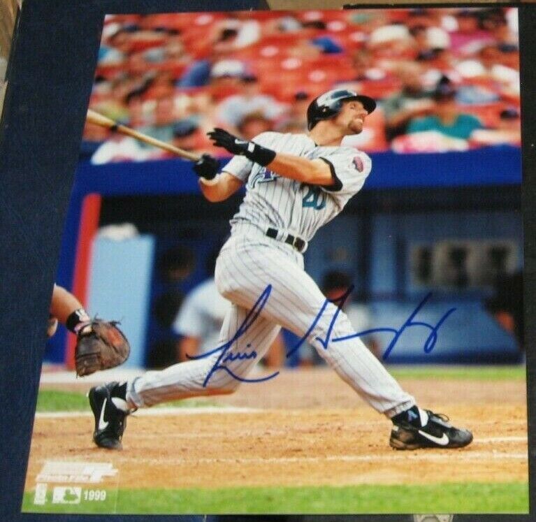 Luis Gonzalez Arizona Diamondbacks SIGNED AUTOGRAPHED Photo Poster painting File 8x10 Baseball