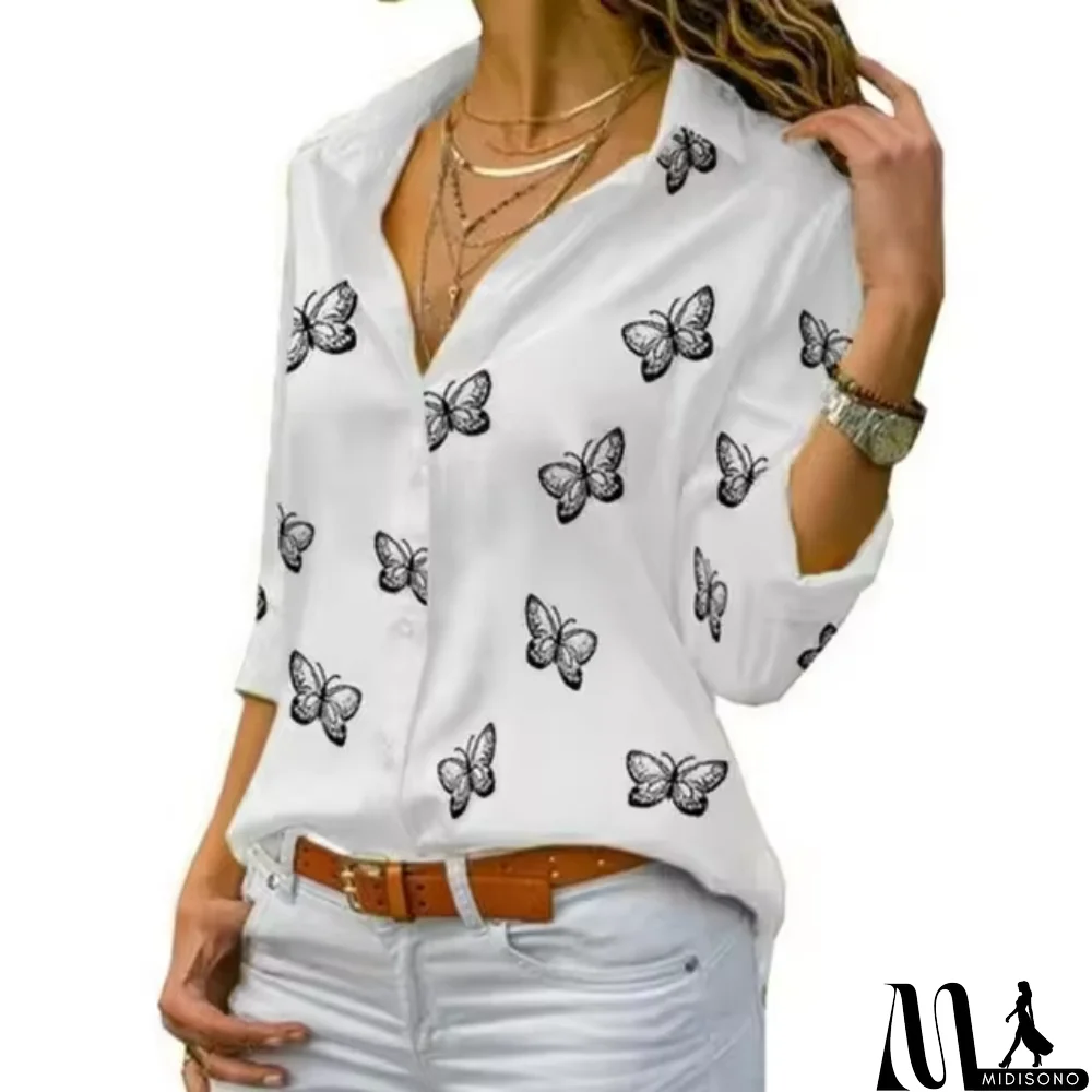 MidiSono - Effortless and Trendy winter Blouse